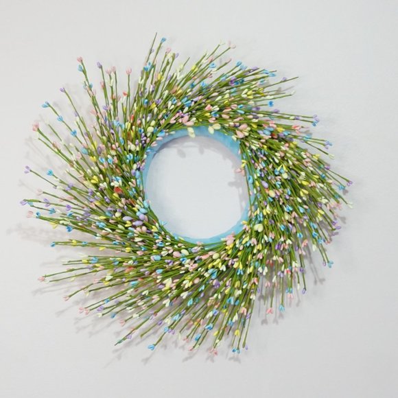 Pastel Spring Seeds Wreath - Picture 2 of 5